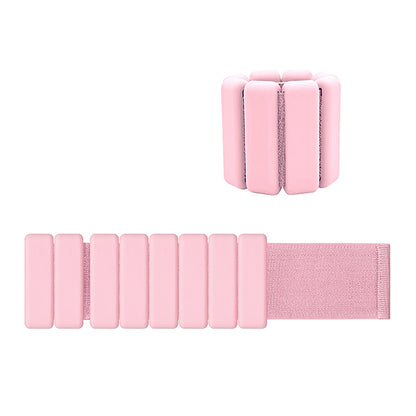 Pink Pilates Princess Wrist & Ankle Weights (1lb Each, 2lb Pair)