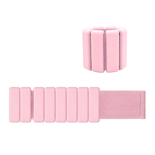 Pink Pilates Princess Wrist & Ankle Weights (1lb Each, 2lb Pair)