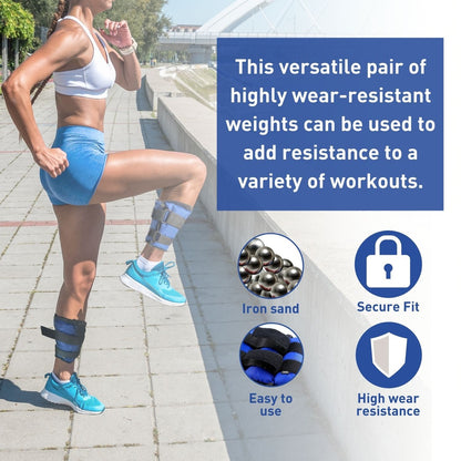 VERPEAK Nylon Ankle Weight 2kg (Bundle)
