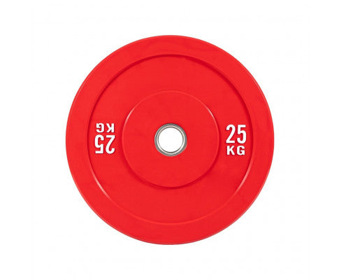 Verpeak Colour Bumper Plate 25KG Red